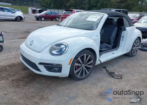 2016 Volkswagen Beetle R-Line Sel z USA, uszkodzony, nr VIN 3VW7T7AT8GM800282